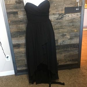 Eliza J black strapless formal long dress size 4